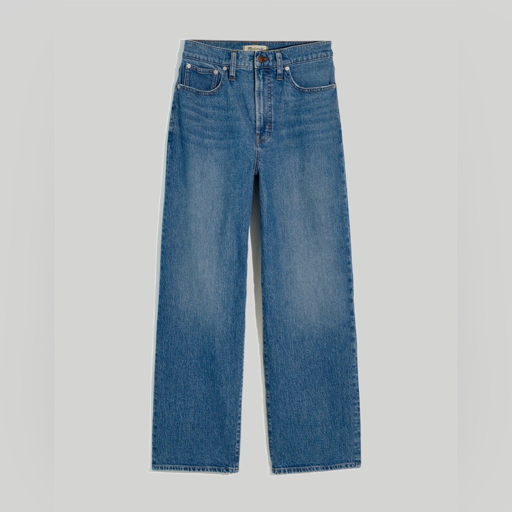 Madewell- The Perfect Vintage Wide-Leg Crop Jean